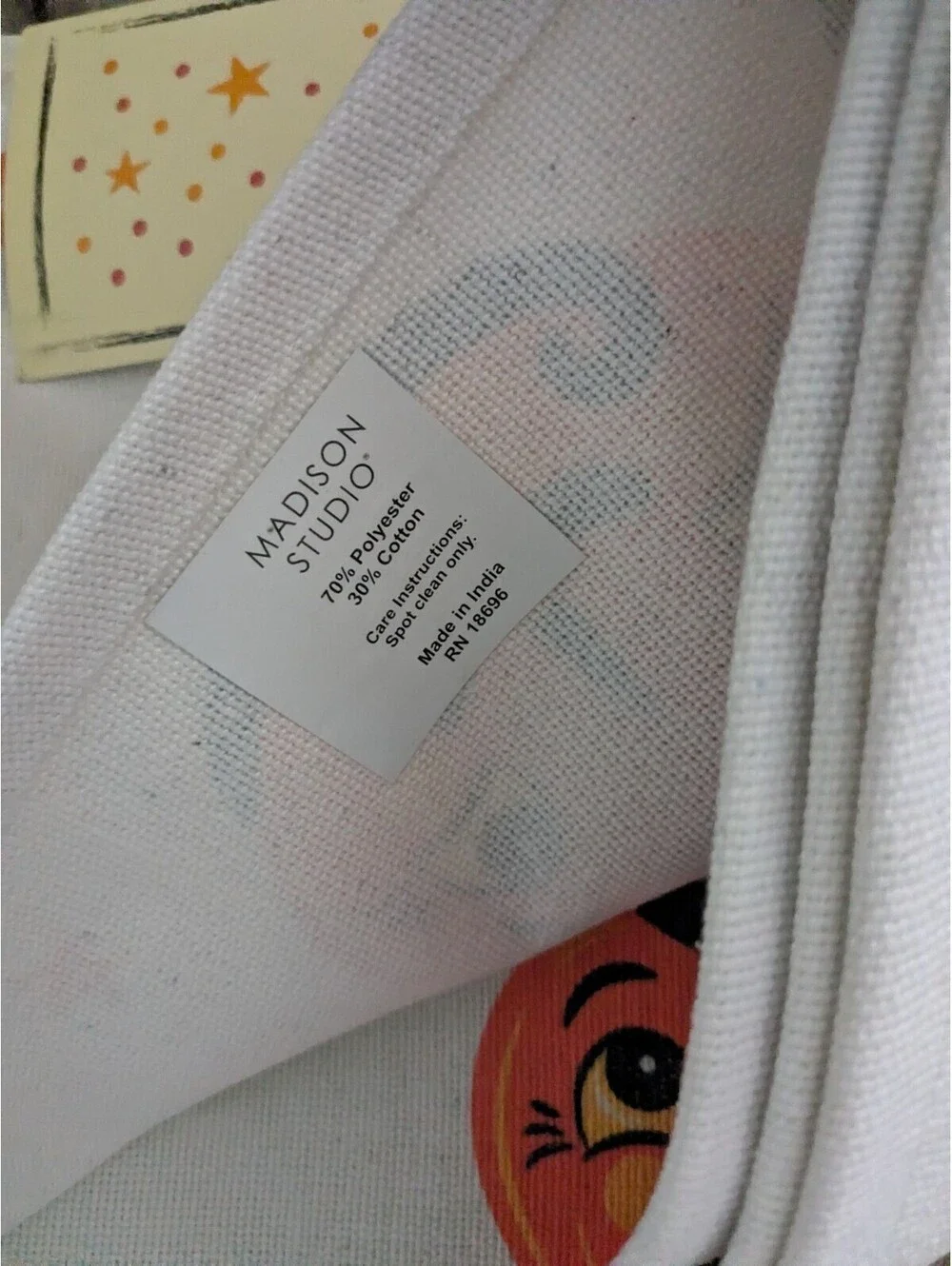 Johanna Parker Set 4 Placemats NWT Rare & 3 Dish towels Cats Pumpkins Halloween